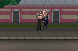 Кандидат в президенты Франции представил онлайн-игру, в которой он отбирает деньги у богатых