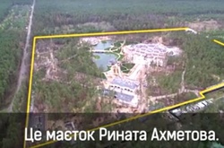 Журналісти потрапили під обстріл, знімаючи новий маєток Ахметова під Києвом