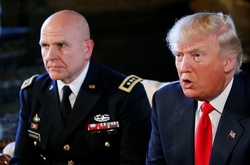 Радник президента США з нацбезпеки Герберт МакМастер і Дональд Трамп