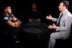 Кличко зустрівся віч-на-віч з майбутнім суперником на телешоу