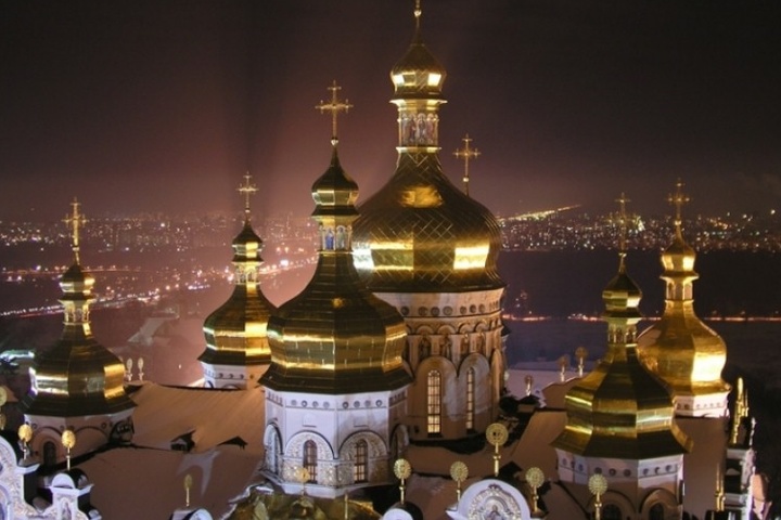 Як Київ святкував Великдень. Відео з висоти пташиного польоту