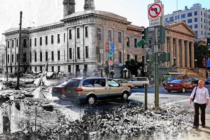 Як виглядав Сан-Франциско до та після землетрусу 1906 року. Фотогалерея
