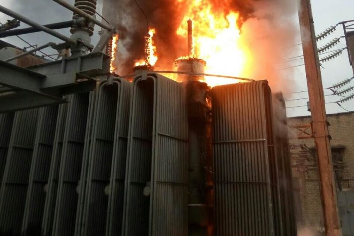 На Луганщині згоріла трансформаторна підстанція