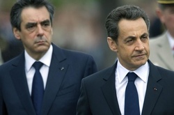Франсуа Фійон та Ніколя Саркозі