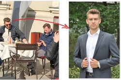 СМИ выяснили личность таинственного спутника Олега Ляшко