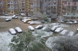 Про сніг на півострові пишуть користувачі соціальних мереж