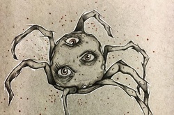 Странные рисунки: 18-летняя художница показала, какие галлюцинации видят люди с шизофренией