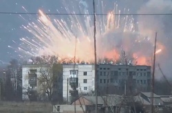 На розмінування військової бази під Балаклією потрібно два місяці