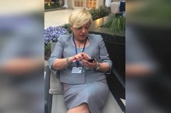 Гонтарева у Вашингтоні посварилася з українськими журналістами