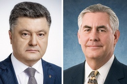 Петро Порошенко і Рекс Тіллерсон