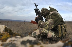 Боєць АТО на Донбасі