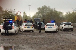 Місце вбивства водія таксі