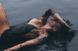 Мария Яремчук. Кадр со съемок видеоклипа   «Ти в мені є» 