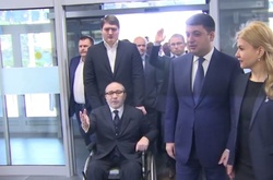 Геннадій Кернес та Володимир Гройсман у Харкові