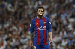 Мессі у перерві матчу з «Реалом» виплюнув вибитий зуб 