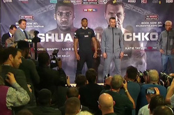  Джошуа виявився на 4 кг важчим за Кличка за добу до бою