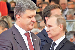 Путін і Порошенко