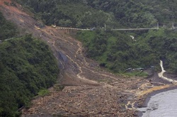 Зсув у Киргизії