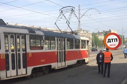 Трамвай, що переїхав людину