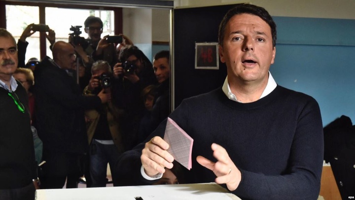 Екс-прем’єр Італії переобраний лідером правлячої лівоцентристської партії