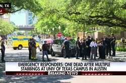 Поліція неподалік місця нападу