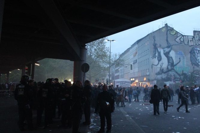 У Німеччині 1 травня сталися сутички демонстрантів з поліцією