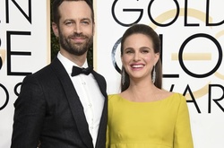  Бенджамин Мильпье и Натали Портман 
  