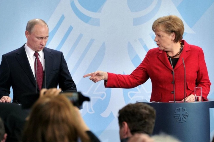 У Берліні розповіли про основні теми переговорів Меркель із Путіним