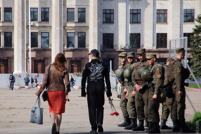 На Куликове поле в Одесі намагалися пронести мачете - поліція