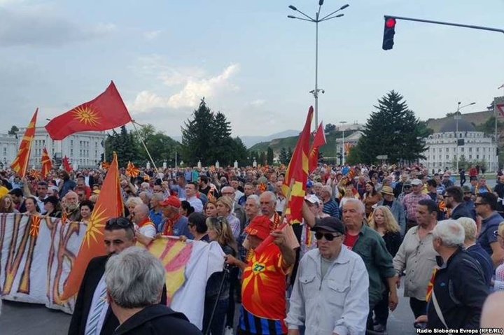 У Македонії знову протести проти нового уряду