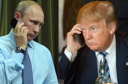 Володимир Путін і Дональд Трамп, президенти РФ і США