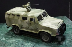 Творча майстерня виготовляє унікальні масштабні моделі техніки АТО