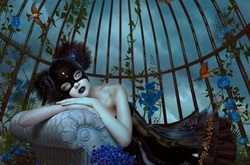 Невинность и порок: неоднозначные фотоиллюстрации с волнительными женскими образами