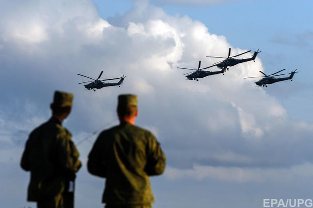 Росія провела військові навчання в окупованому Криму
