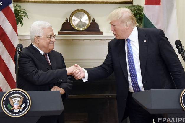 Трамп обіцяє допомогти у встановленні миру між Ізраїлем та Палестиною