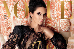  Кендалл Дженнер на обложке индийского Vogue      