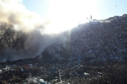 Пожежа на полігоні твердих побутових відходів