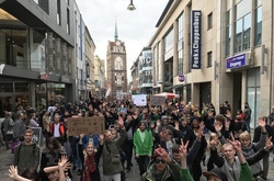  Учасники акції у Штутгарті 