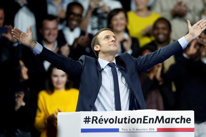Пряма трансляція виступу Макрона після президентських виборів у Франції