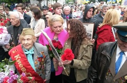 Учасники акції «Безсмертний полк»