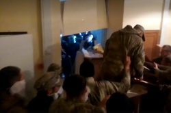 З’явилося відео штурму штабу ОУН у Києві