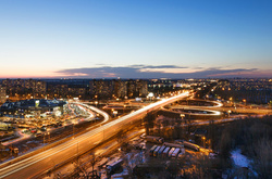 Столичним водіям радять не потикатися на Одеську площу