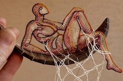  «Фотографии из кружев»: невероятные инсталляции из нитей от Агнес Герцлед 