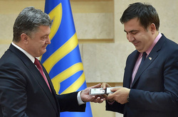 Порошенко і Саакашвілі