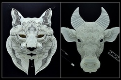 Филиппинский мастер создаёт минималистические 3D-портреты редких животных