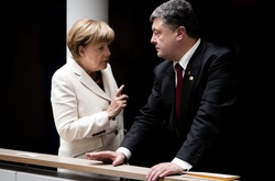Ангела Меркель та Петро Порошенко