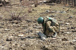 Українські сапери минулого тижня розмінували 20 гектарів території в зоні АТО