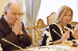  Зустріч координатора в безпековій підгрупі в Мінську Ертугрула Апакана з нардепами 