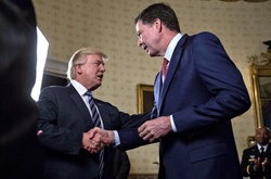 Президент США Дональд Трамп та екс-глава ФБР Джеймс Комі