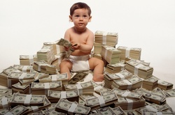 Наймолодшим мільйонером Києва виявився однорічний малюк